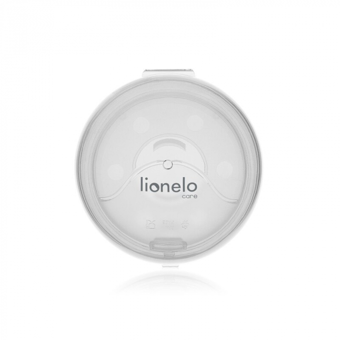 Colector de lapte, Lionelo, Milky, 2 buc, Se potriveste tuturor sutienelor, Cutie depozitare igienica inclusa, Fara bisfenol A, Capacitate 40 ml, Transparent [10]