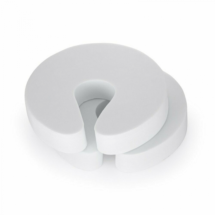 Feedo - Protectii pentru oprirea usilor, Din spuma EVA, 9.4 x 9.2 x 1.8 cm, 4 bucati, Alb [1]