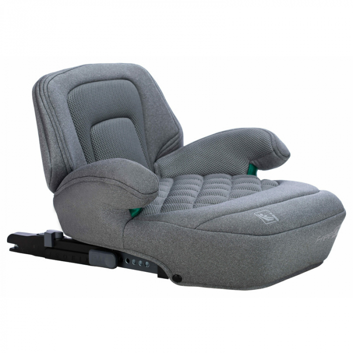Inaltator auto, Cosmo Plus I-Size, Cu isofix, Cu spatar inaltat si cotiere, Potrivit pentru copiii intre 125 si 150 cm sau intre 25 si 36 Kg, FreeON, Conform cu standardul european de securitate ECE R [7]