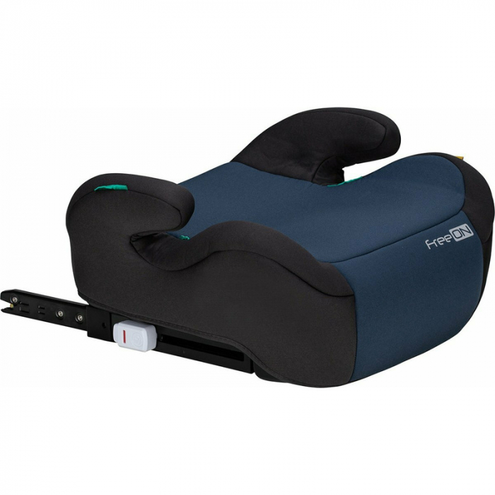 Inaltator auto, Taurus Fix, Cu isofix, Potrivit pentru copiii intre 125 si 150 cm, FreeON, Conform cu standardul european de securitate ECE R129, Blue/Black [2]