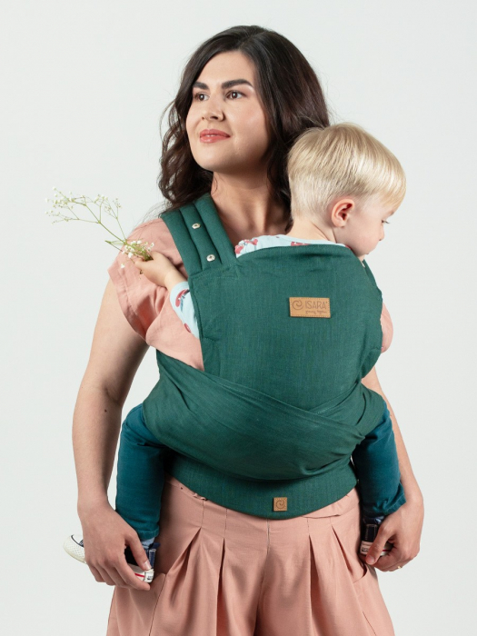 ISARA Quick Half Buckle Evergreen Linen [5]