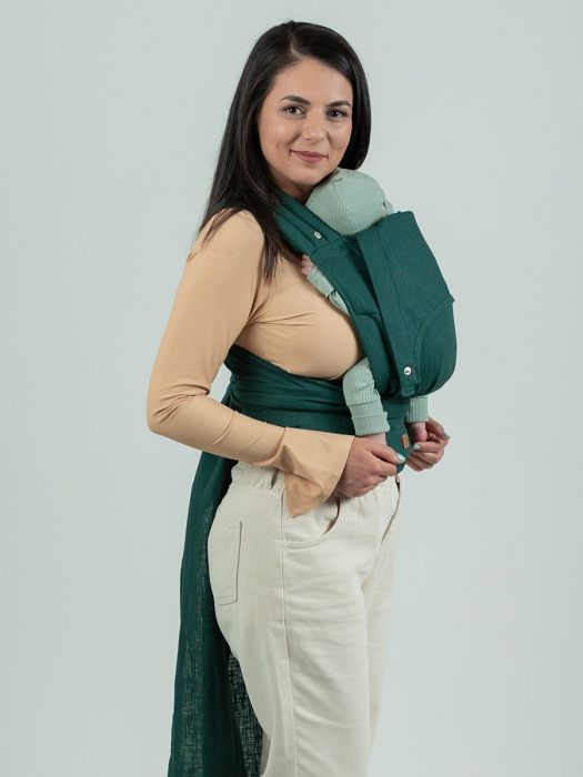 ISARA Quick Half Buckle Evergreen Linen [7]