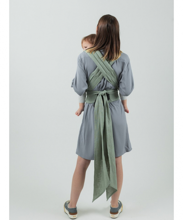 ISARA Quick Half Buckle - Sage Green Linen [6]