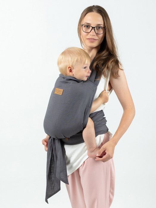 ISARA Quick Half Buckle PRESCHOOLER Graphite Linen [3]
