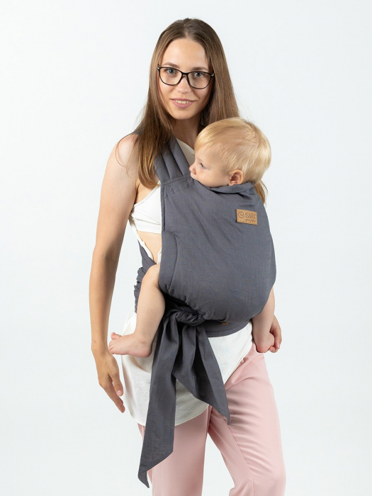 ISARA Quick Half Buckle PRESCHOOLER Graphite Linen [2]