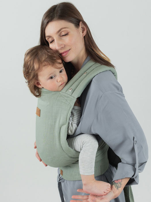 ISARA Quick Half Buckle Sage Green Linen [5]