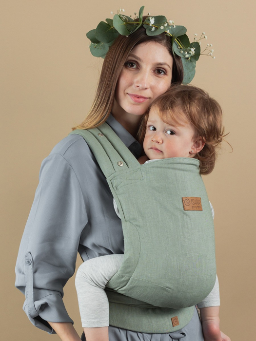 ISARA Quick Half Buckle Sage Green Linen [7]