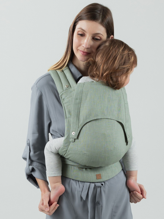 ISARA Quick Half Buckle Sage Green Linen [1]
