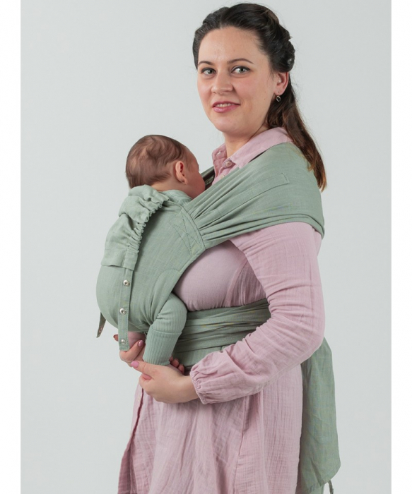 ISARA QuickTie - Sage Green Linen [3]