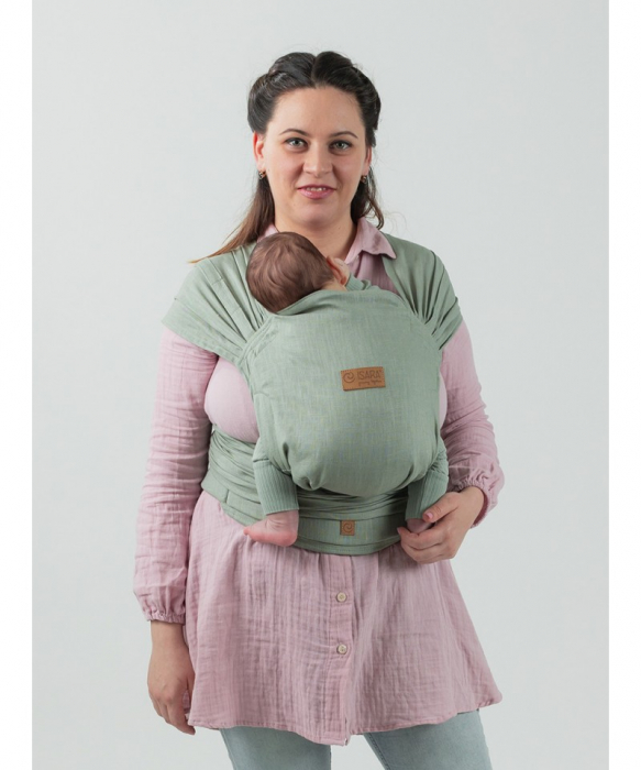 ISARA QuickTie - Sage Green Linen [1]