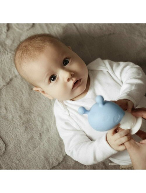 Jucarie de dentitie, Bocioland, Ciupercuta, BPA Free, 0 luni+, Blue [2]