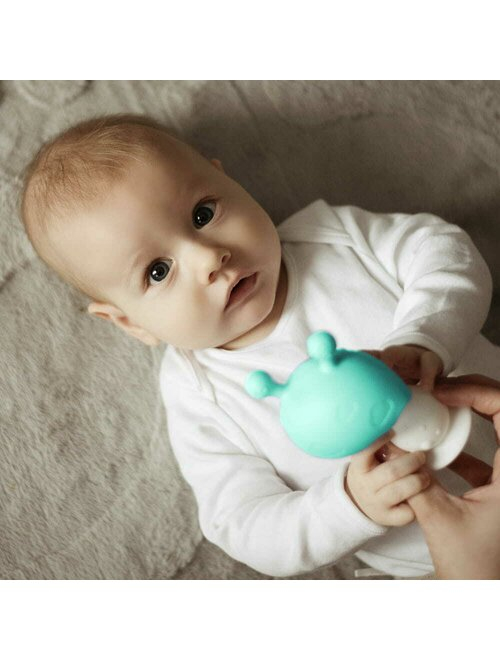 Jucarie de dentitie, Bocioland, Ciupercuta, BPA Free, 0 luni+, Mint [5]