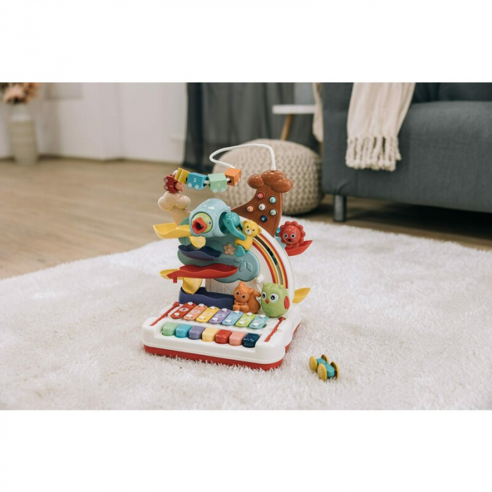 Jucarie interactiva, Free2Play, Cu o varietate de jocuri, Cu pian sau xilofon, Cu pista de masini, Cu bile, 26x28x36 cm, 36 luni+, Multicolor [4]