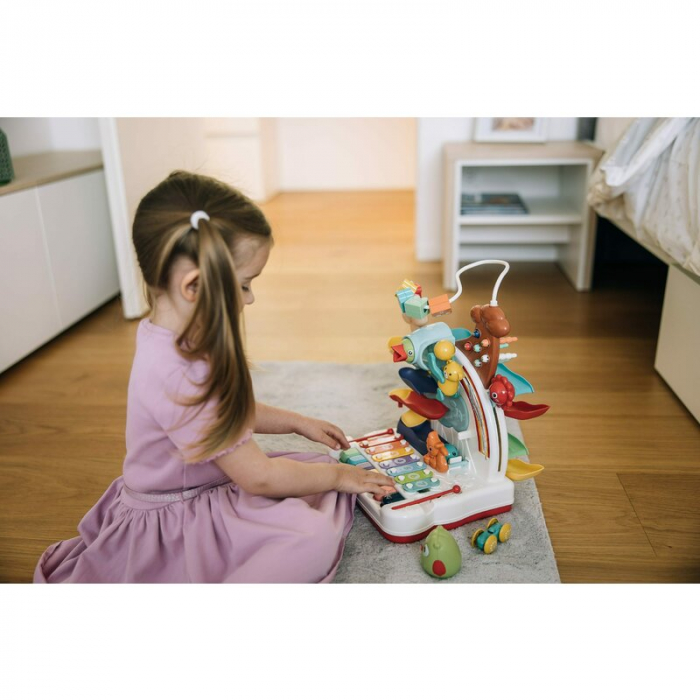 Jucarie interactiva, Free2Play, Cu o varietate de jocuri, Cu pian sau xilofon, Cu pista de masini, Cu bile, 26x28x36 cm, 36 luni+, Multicolor [3]