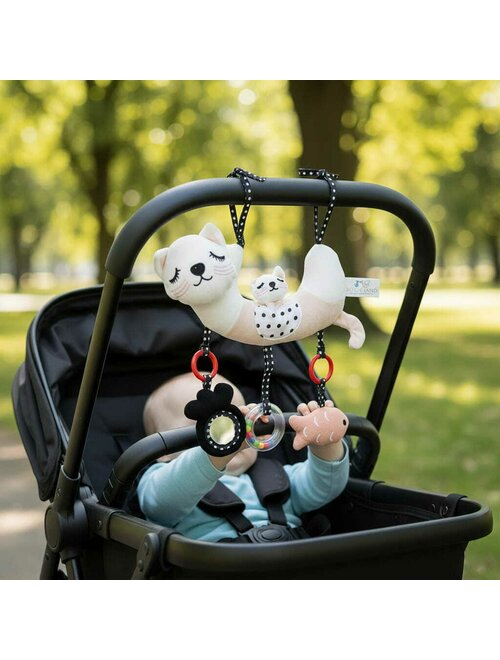 Jucarie pentru patut si carucior, Bocioland, Multifunctionala, Kitten [2]