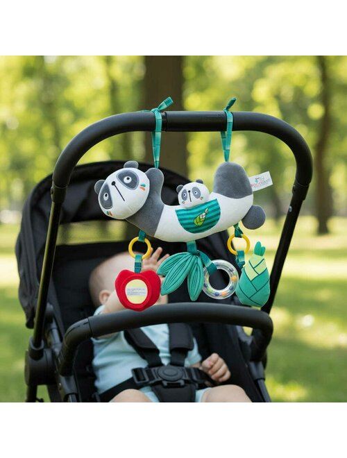Jucarie pentru patut si carucior, Bocioland, Multifunctionala, Panda Bear [6]