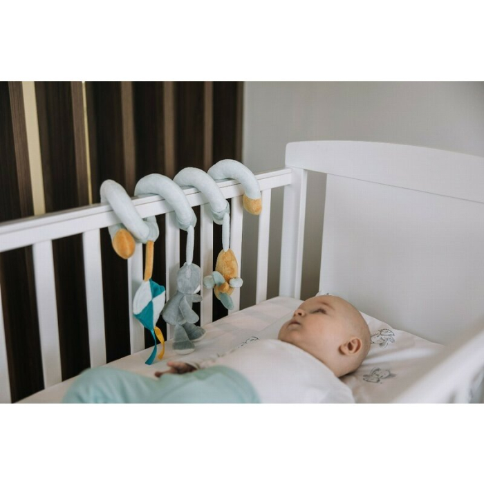 Jucarie pentru patut si carucior, Free2Play, Multifunctionala, Max the Bear, Dezvolta abilitati motorii si senzoriale, 0 luni+ [2]