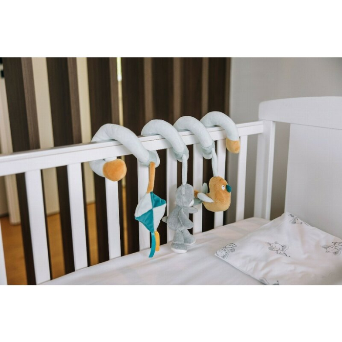 Jucarie pentru patut si carucior, Free2Play, Multifunctionala, Max the Bear, Dezvolta abilitati motorii si senzoriale, 0 luni+ [4]