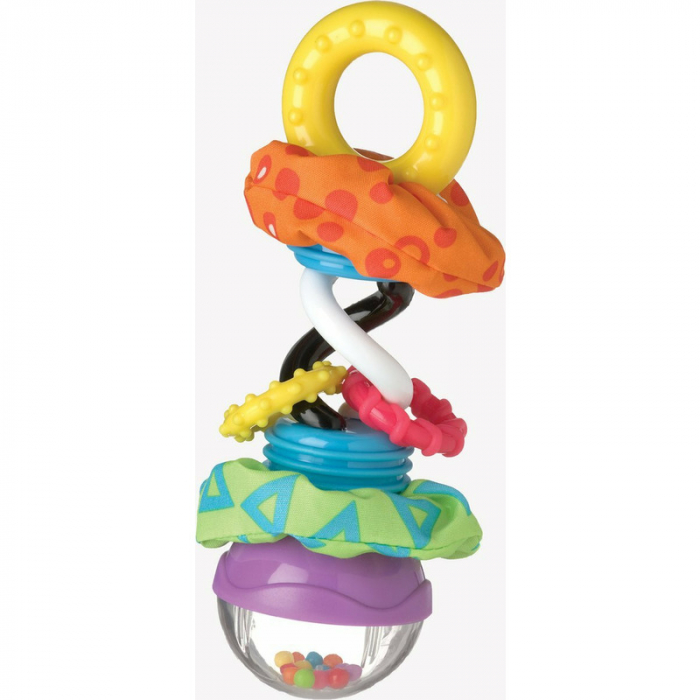 Jucarie zornaitoare, Cu diferite texturi, Dimensiune mare, Super Shaker, Playgro [1]
