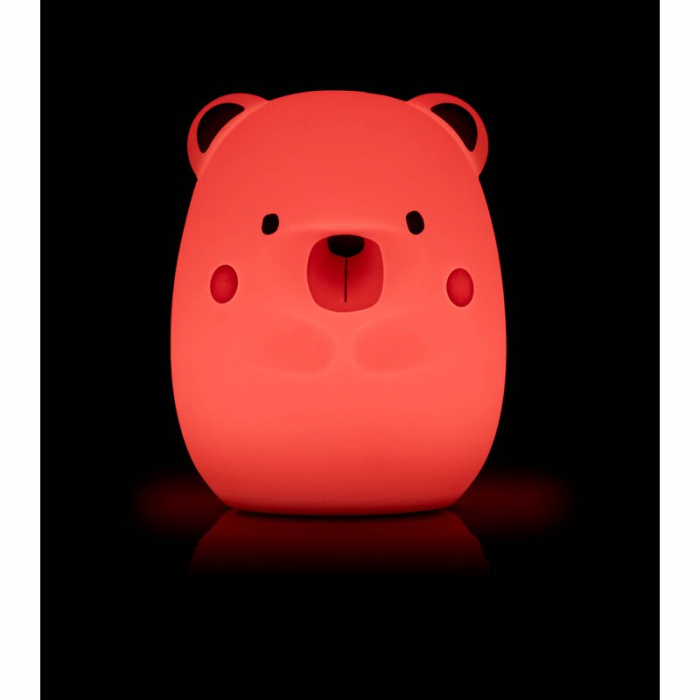 Lampa de veghe, Jane, Yum Bear, Cu 9 culori, White [7]