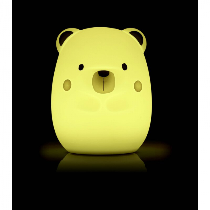 Lampa de veghe, Jane, Yum Bear, Cu 9 culori, White [5]