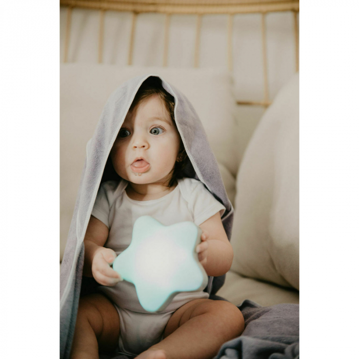 Lampa de veghe Stea, Star, Cu muzica, Cu volum ajustabil, Lumina activata prin control Touch, Bbluv, Whitte [12]