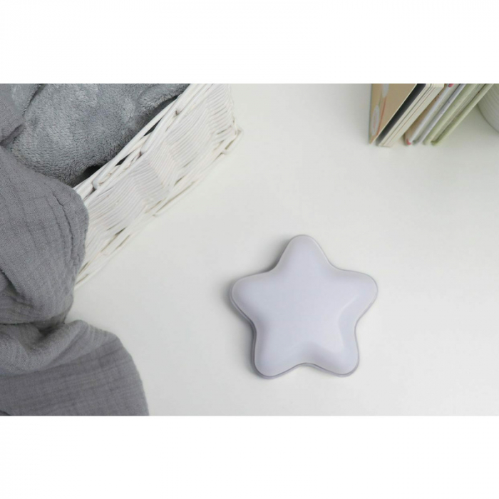 Lampa de veghe Stea, Star, Cu muzica, Cu volum ajustabil, Lumina activata prin control Touch, Bbluv, Whitte [4]