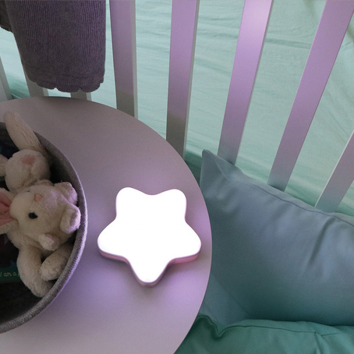 Lampa de veghe Stea, Star, Cu muzica, Cu volum ajustabil, Lumina activata prin control Touch, Bbluv, Whitte [2]