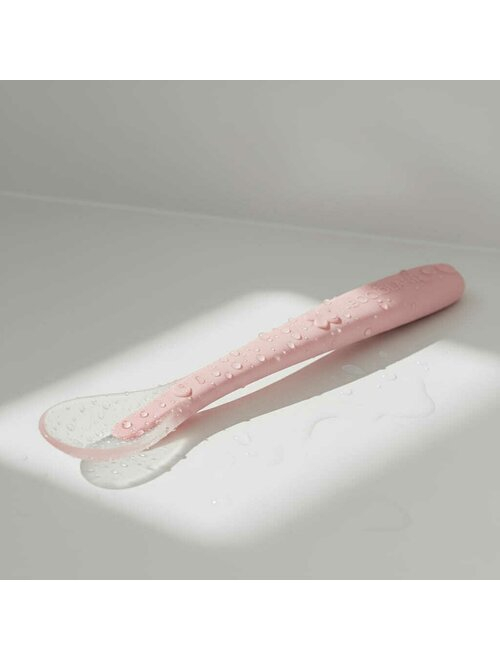 Lingurita, Bocioland, Din silicon, 6 luni+, Pink [9]