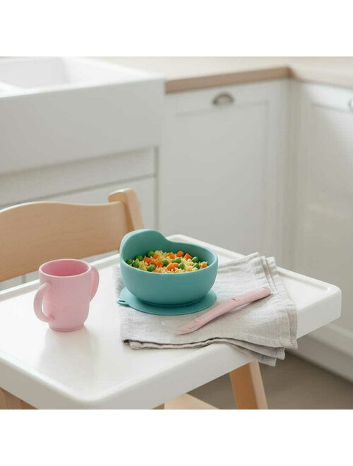 Lingurita, Bocioland, Din silicon, 6 luni+, Pink [2]