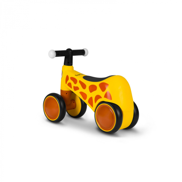 Lionelo - Bicicleta fara pedale, Sammy, Cu 4 roti, Din spuma EVA, Stabila, Manere moi, antiderapante, 12- 36 luni, Greutate maxima suportata 25 kg, Certificata EN 71-1:2014, EN 71-2:2011, EN 71-3:2019 [4]
