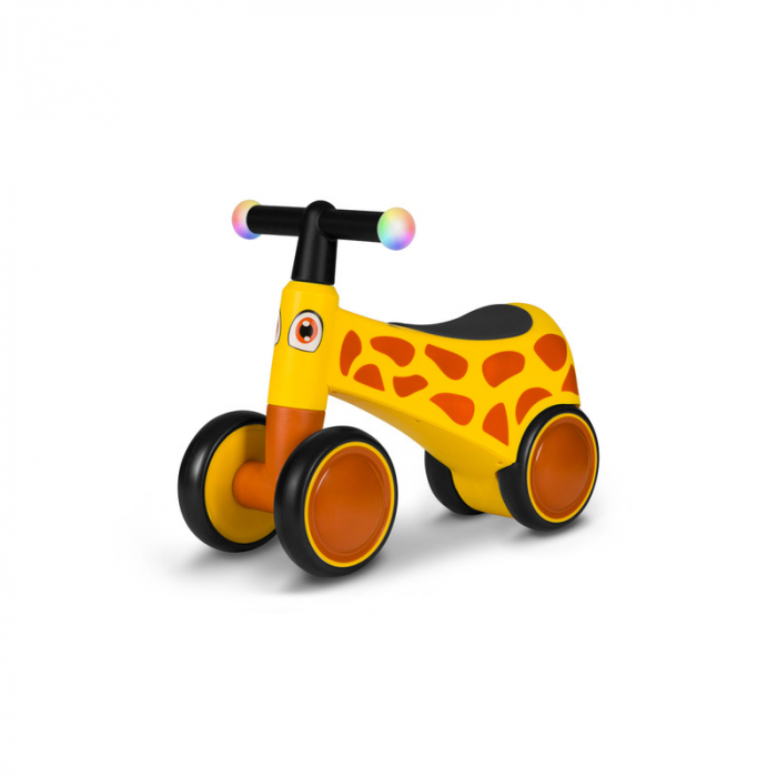Lionelo - Bicicleta fara pedale, Sammy, Cu 4 roti, Din spuma EVA, Stabila, Manere moi, antiderapante, 12- 36 luni, Greutate maxima suportata 25 kg, Certificata EN 71-1:2014, EN 71-2:2011, EN 71-3:2019 [2]