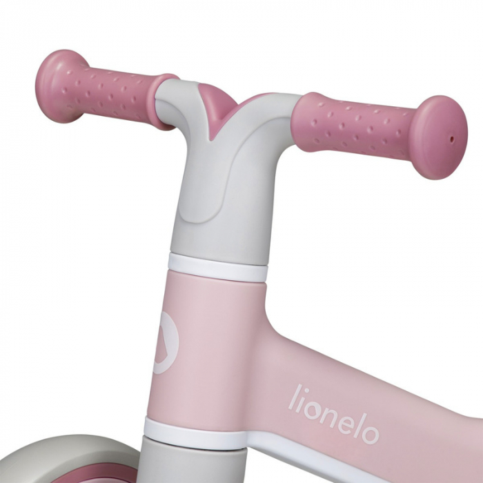 Lionelo - Bicicleta fara pedale Villy, Cu 4 roti, Din spuma EVA si TPR, Stabila, Manere moi, antiderapante, 12- 36 luni, Sustine pana la 30 kg, Certificata EN 71-1:2014, EN 71-2:2011, EN 71-3:2019, Ro [8]