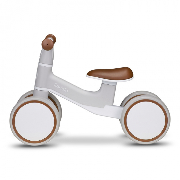 Lionelo - Bicicleta fara pedale Villy, Cu 4 roti, Din spuma EVA si TPR, Stabila, Manere moi, antiderapante, 12- 36 luni, Sustine pana la 30 kg, Certificata EN 71-1:2014, EN 71-2:2011, EN 71-3:2019, Be [5]