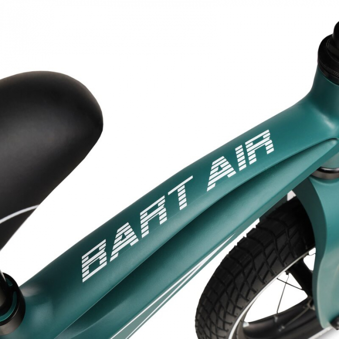 Lionelo - Bicicleta usoara Bart Air, Fara pedale, Cu roti gonflabile, Cu cadru din magneziu, Cu ghidon si sa reglabile, Greutate 3.8 Kg, 12 inch, Conform cu standardul european de securitate EN71, Gre [4]