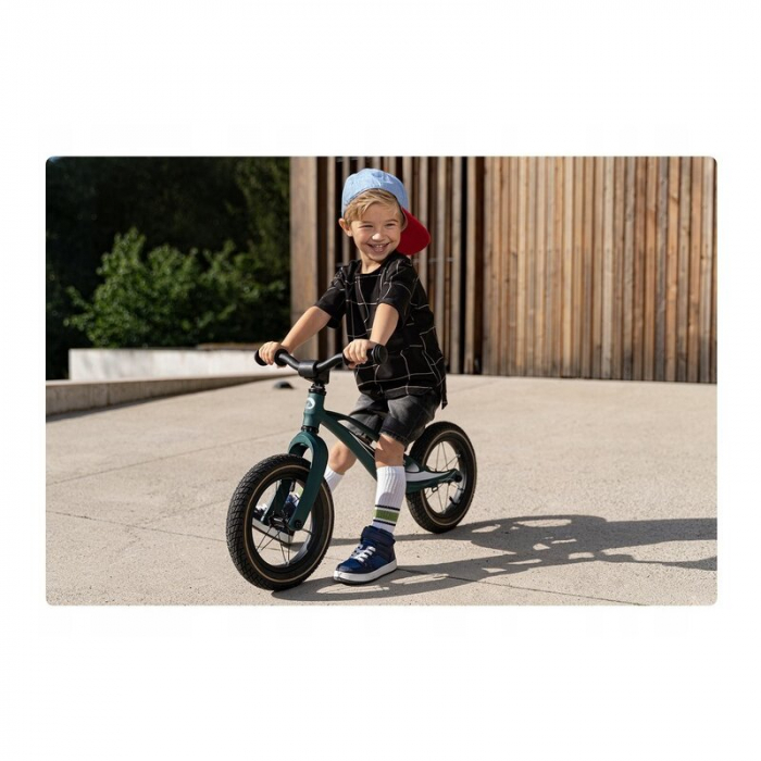 Lionelo - Bicicleta usoara Bart Air, Fara pedale, Cu roti gonflabile, Cu cadru din magneziu, Cu ghidon si sa reglabile, Greutate 3.8 Kg, 12 inch, Conform cu standardul european de securitate EN71, Gre [7]
