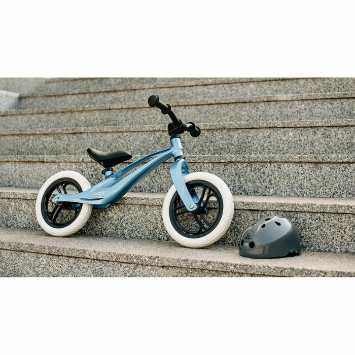 Lionelo - Bicicleta usoara Bart, Fara pedale, Cu cadru din magneziu, Cu ghidon si sa reglabile, Greutate 3 Kg, 12 inch, Conform cu standardul european de securitate EN71, Auriu [12]