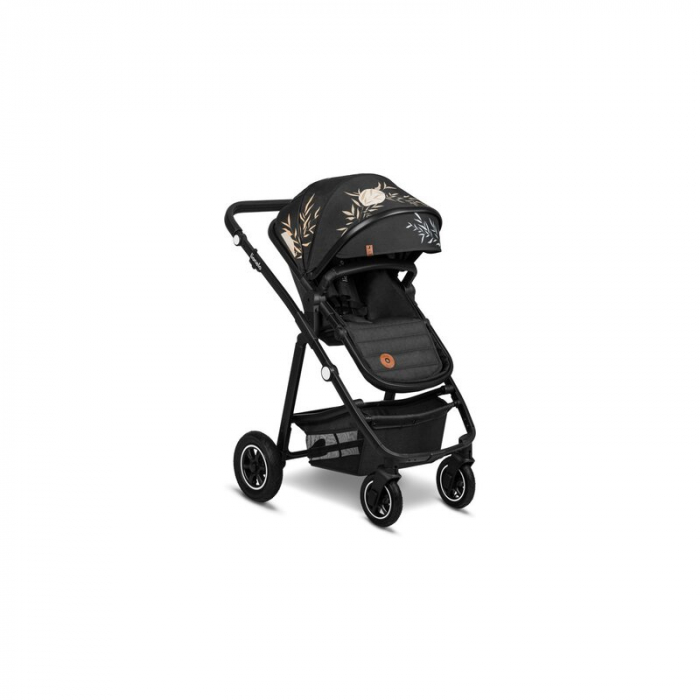 Lionelo - Carucior Amber, 2 in 1, Editie Lovin\', Cadru aluminiu, Cu landou intarit si salteluta moale, Reversibil, Maner ajustabil, Huse pentru picioare, ploaie, Plasa de tantari, Geanta parinti, Pan [5]
