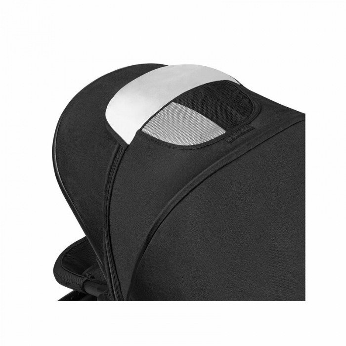 Lionelo - Carucior Bianka, 3 in 1, Cadru aluminiu, Cu landou intarit si salteluta moale, Maner ajustabil, Include saculet de picioare, Husa de ploaie si tantari, Geanta pentru parinti, Sustine 22 kg, [19]