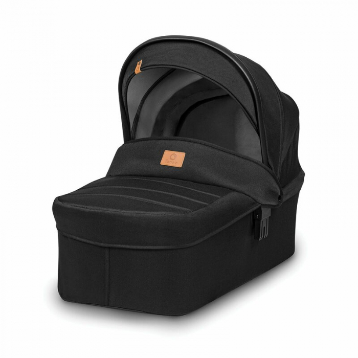 Lionelo - Carucior Bianka, 3 in 1, Cadru aluminiu, Cu landou intarit si salteluta moale, Maner ajustabil, Include saculet de picioare, Husa de ploaie si tantari, Geanta pentru parinti, Sustine 22 kg, [23]