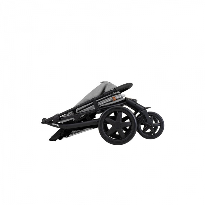 Lionelo - Carucior sport Annet Plus, De la nastere, Cu accesorii si capotina XXL reglabila, 0 - 22 Kg, Conform cu standardele europene de securitate EN1888-1 si EN1888-2, Gri [20]