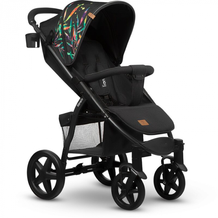 Lionelo - Carucior sport Annet Plus Dreamin\', Editie limitata, De la nastere, Cu accesorii, 0 - 22 Kg, Conform cu standardele europene de securitate EN1888-1 si EN1888-2, Negru [3]