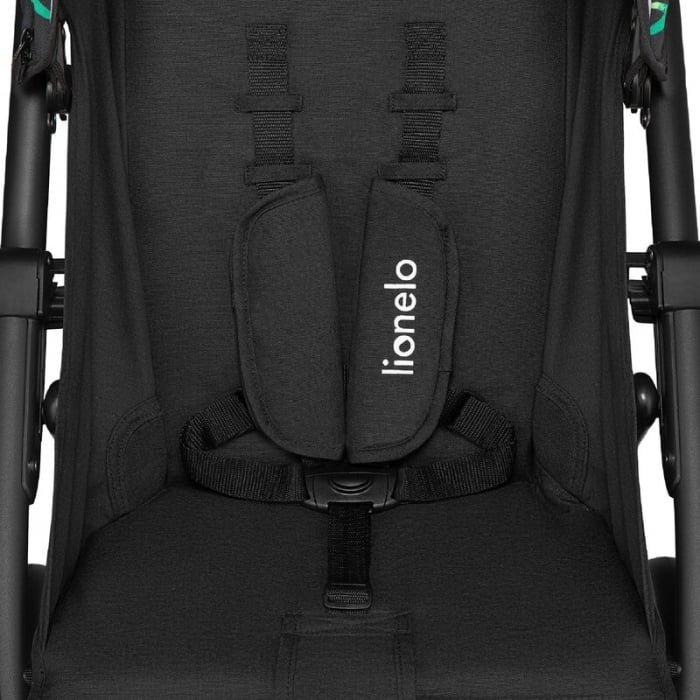 Lionelo - Carucior sport Annet Plus Dreamin\', Editie limitata, De la nastere, Cu accesorii, 0 - 22 Kg, Conform cu standardele europene de securitate EN1888-1 si EN1888-2, Negru [14]