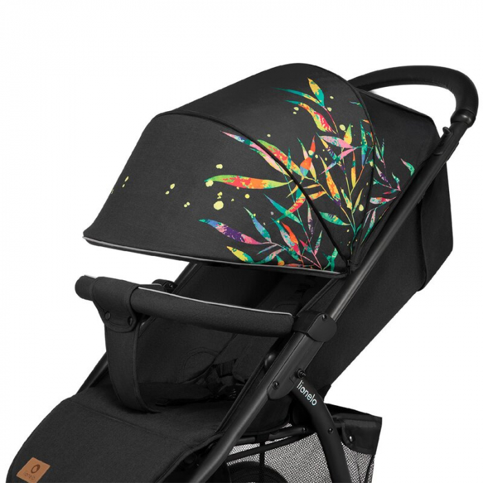 Lionelo - Carucior sport Annet Plus Dreamin\', Editie limitata, De la nastere, Cu accesorii, 0 - 22 Kg, Conform cu standardele europene de securitate EN1888-1 si EN1888-2, Negru [7]
