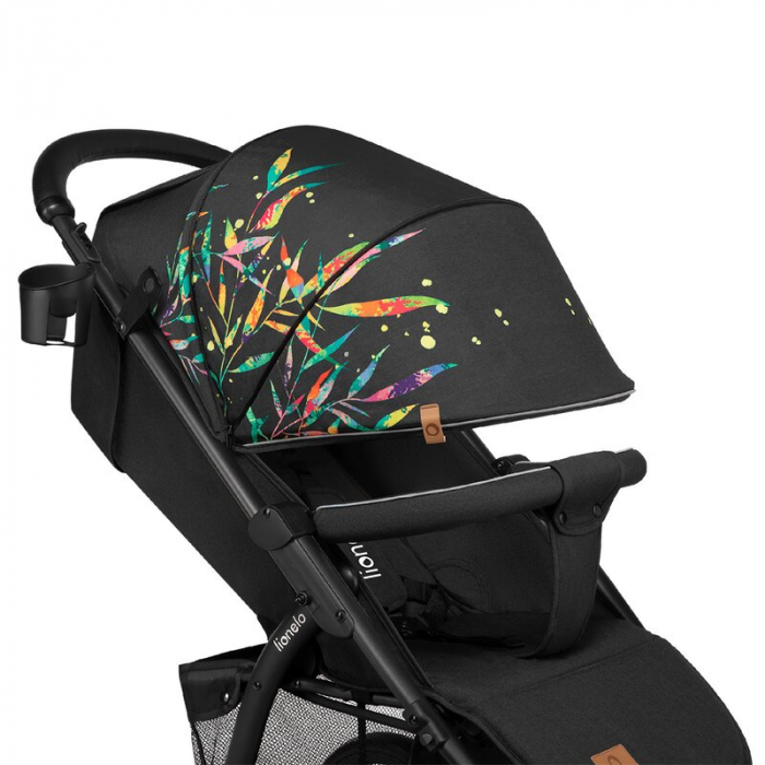 Lionelo - Carucior sport Annet Plus Dreamin\', Editie limitata, De la nastere, Cu accesorii, 0 - 22 Kg, Conform cu standardele europene de securitate EN1888-1 si EN1888-2, Negru [4]