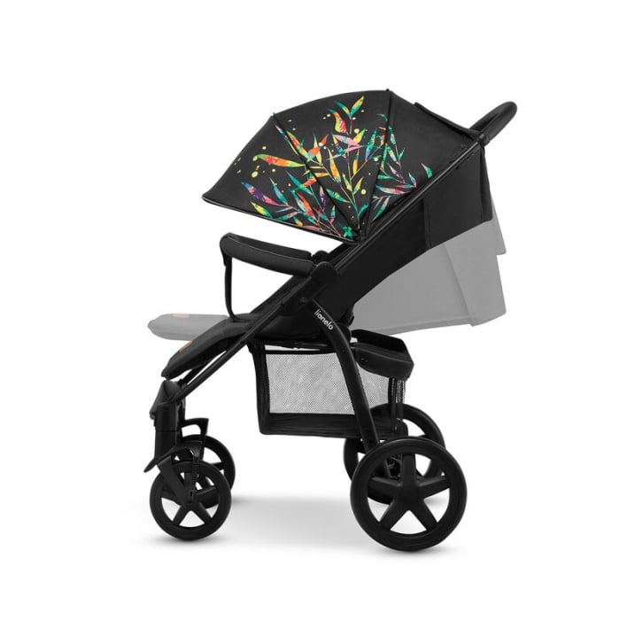 Lionelo - Carucior sport Annet Plus Dreamin\', Editie limitata, De la nastere, Cu accesorii, 0 - 22 Kg, Conform cu standardele europene de securitate EN1888-1 si EN1888-2, Negru [12]