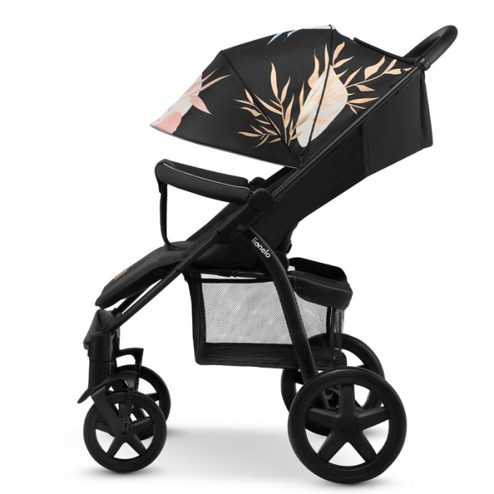 Lionelo - Carucior sport Annet Plus Lovin\', Editie limitata, De la nastere, Cu accesorii, 0 - 22 Kg, Conform cu standardele europene de securitate EN1888-1 si EN1888-2, Negru [10]