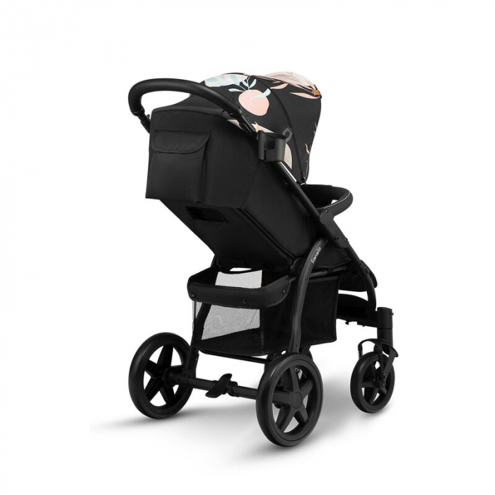 Lionelo - Carucior sport Annet Plus Lovin\', Editie limitata, De la nastere, Cu accesorii, 0 - 22 Kg, Conform cu standardele europene de securitate EN1888-1 si EN1888-2, Negru [13]
