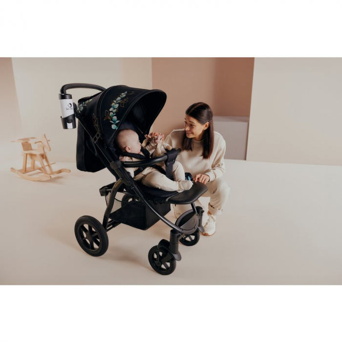 Lionelo - Carucior sport Annet Tour Golden Moments, Editie Limitata, 0 luni+, Capotina impermeabila UPF 50+, Maner reglabil, Plasa de tantari, Suport biberon, Saculet pentru picioare, Pana la 22 kg, C [27]