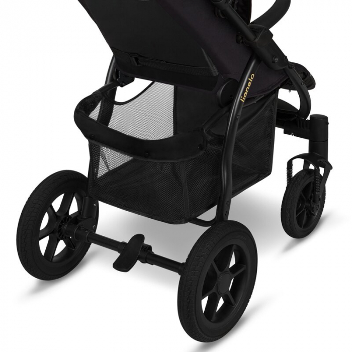 Lionelo - Carucior sport Annet Tour Golden Moments, Editie Limitata, 0 luni+, Capotina impermeabila UPF 50+, Maner reglabil, Plasa de tantari, Suport biberon, Saculet pentru picioare, Pana la 22 kg, C [14]